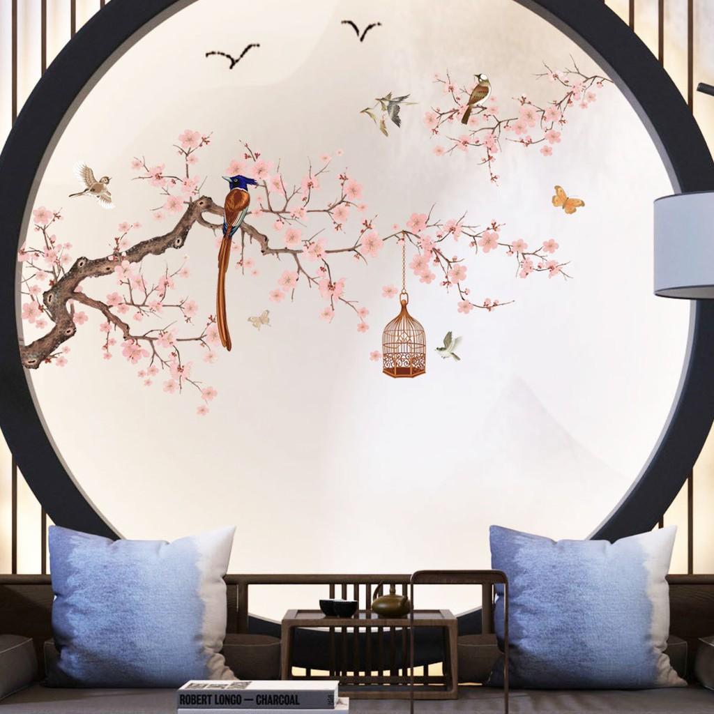 Decan Dán Tường An Phú Decor Họa Tiết Thủy Mặc