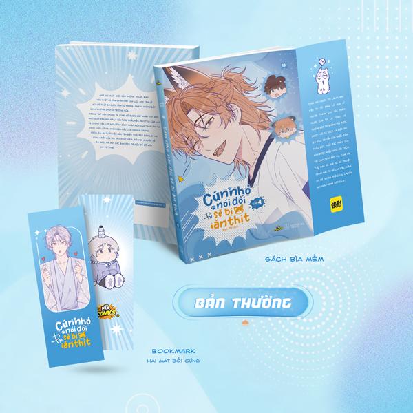 Sách - Cún Nhỏ Nói Dối Sẽ Bị Ăn Thịt - Tập 4 - Tặng Kèm Bookmark Hai Mặt