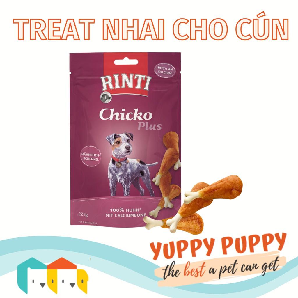 Rinti Treat xương canxi thịt gà cho chó / cún 225 GR