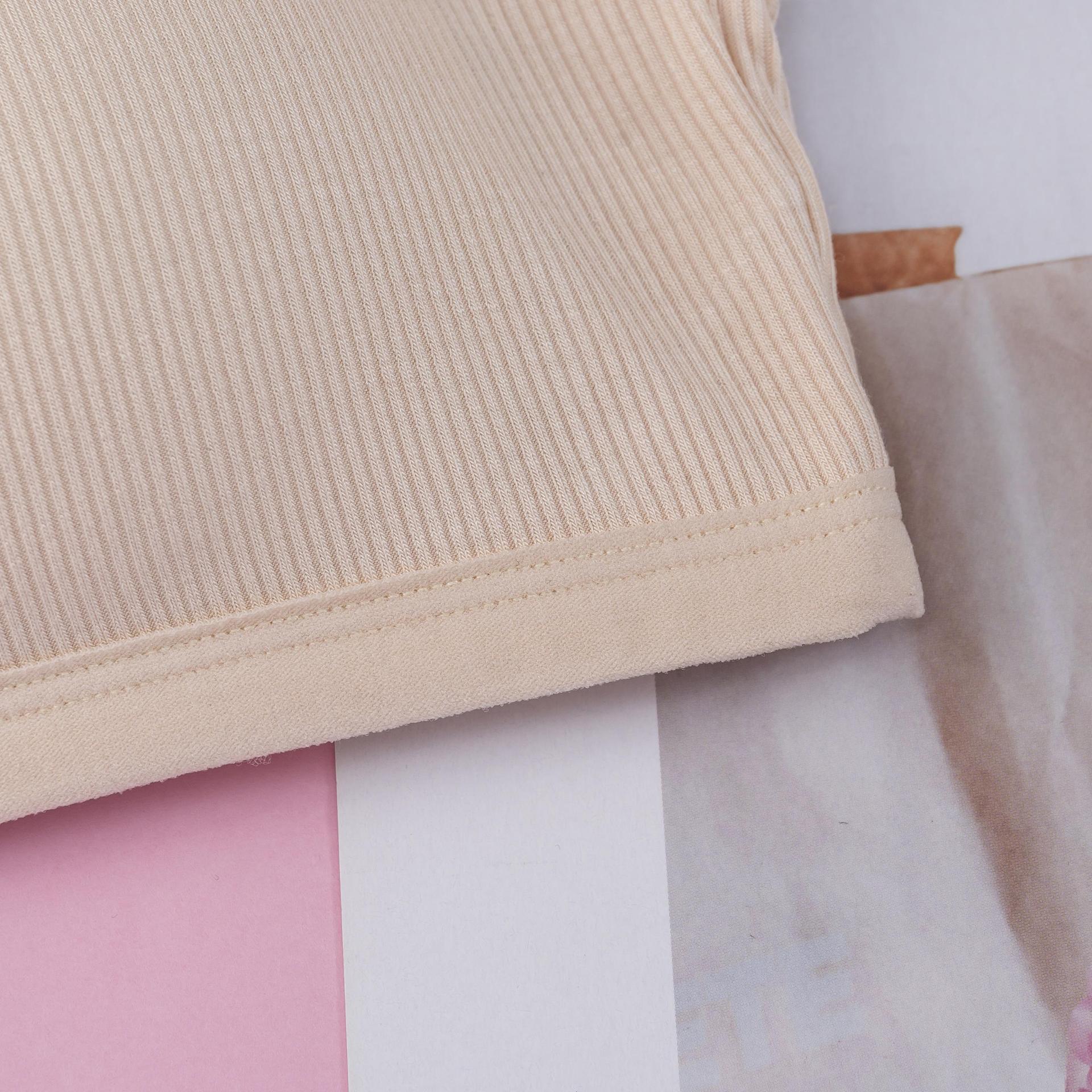 Áo Lót Nữ Cotton Tăm Mút Liền Cài Sau 2 Móc 6934 – Áo Lá Học Sinh Không Gọng, Êm Ái Thoáng Mát