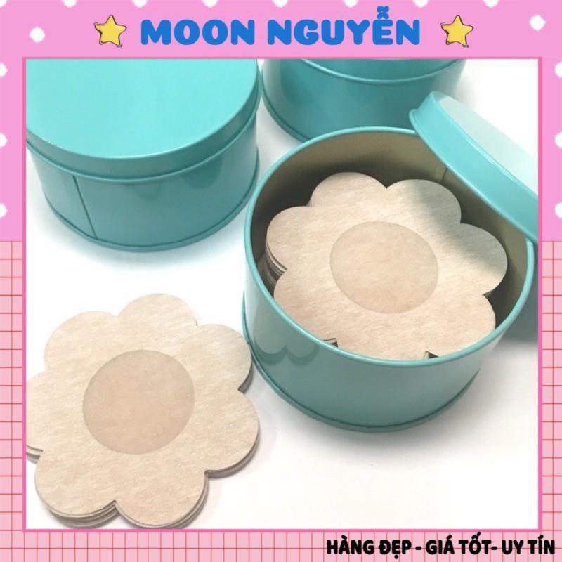 Hộp 30 miềng Dán Ngực, Dán đầu ti bằng giấy, dùng một lần