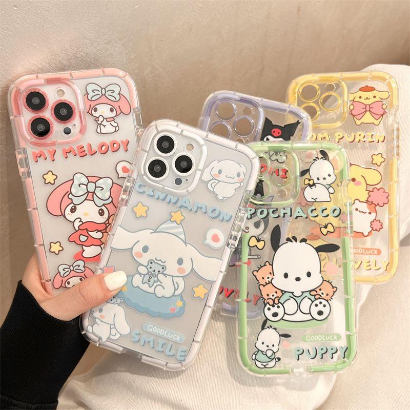 Ốp Điện Thoại Họa Tiết Hoạt Hình Sanrio Dễ Thương Cho Huawei nova987se65 p30p40 glory 506070 Phụ Nữ Dễ Thương Mềm Mại Toàn Diện