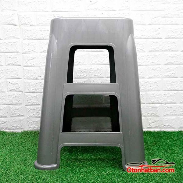 Ghế 2 tầng rửa xe ô tô bằng nhựa PVC cao cấp siêu cứng, siêu bền chiều cao 60cm chống trơn trượt