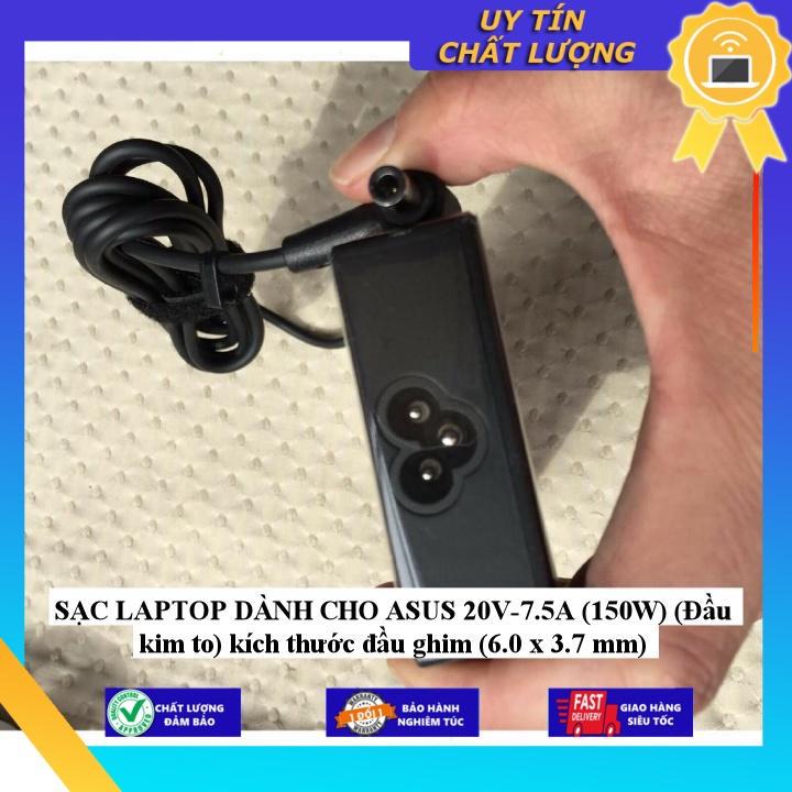 SẠC LAPTOP dùng cho ASUS 20V-7.5A kích thước đầu ghim - Hàng Nhập Khẩu New Seal