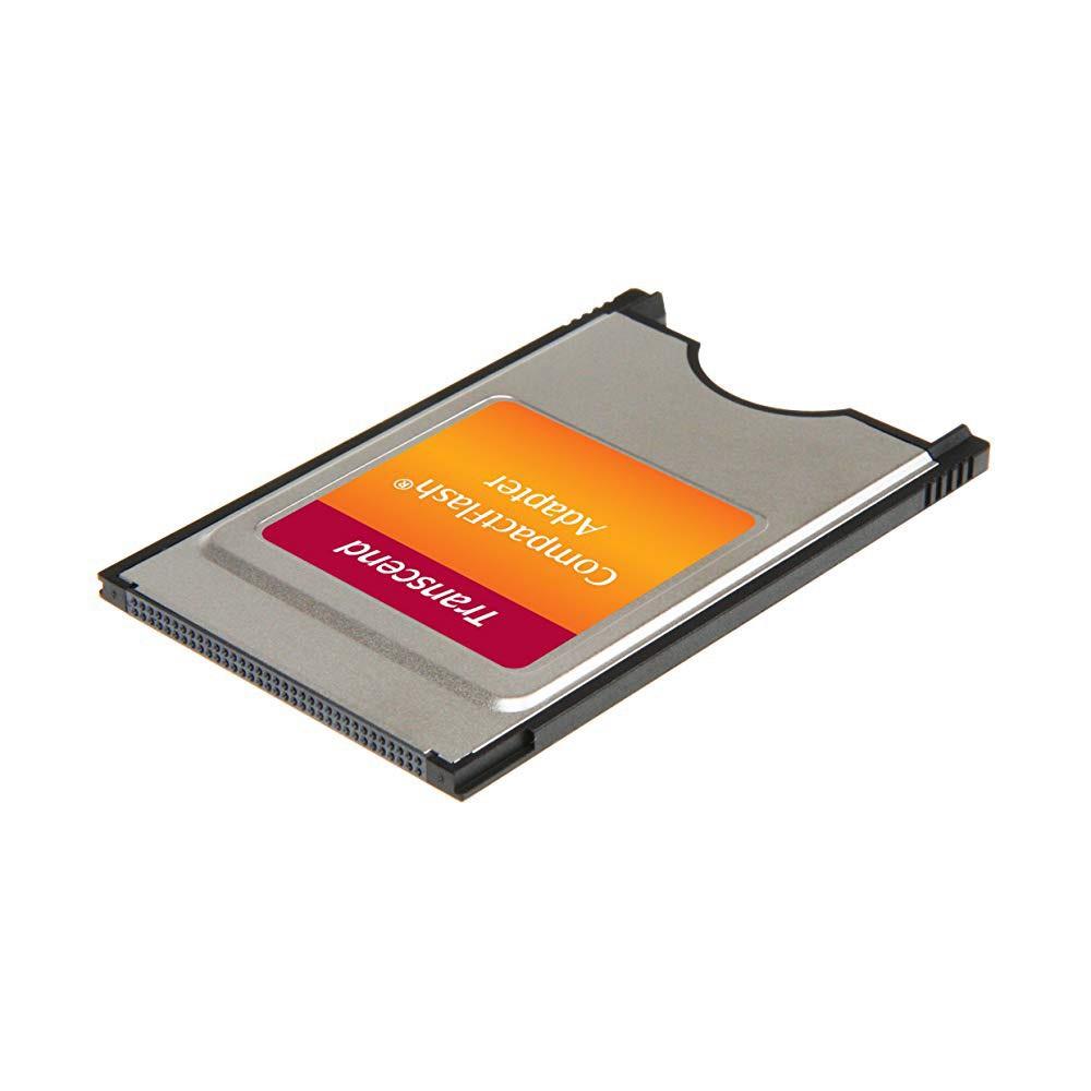 Đầu đọc thẻ nhớ CF sang PCMCIA Transcend - CF Compact Flash PCMCIA - Hàng Chính Hãng