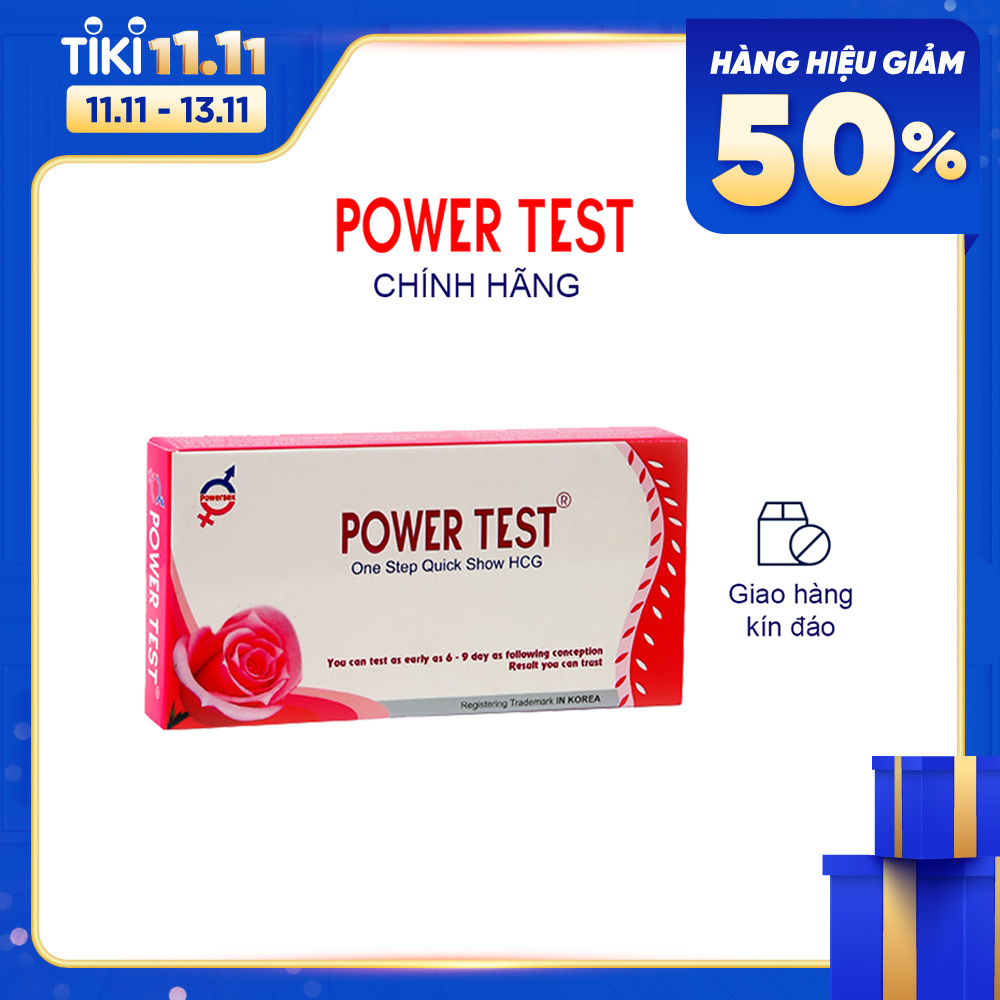 Que Thử Phát Hiện Thai Sớm Powertest 3Mm