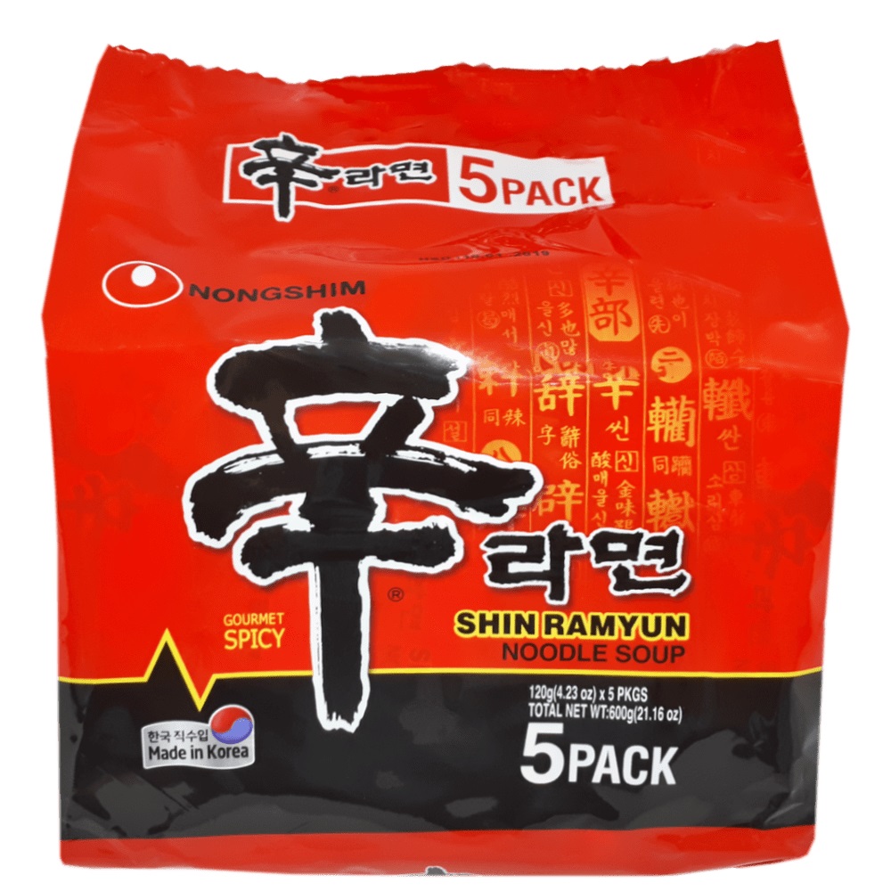 Combo 10 gói Mì cay Shin Ramyun 120gr