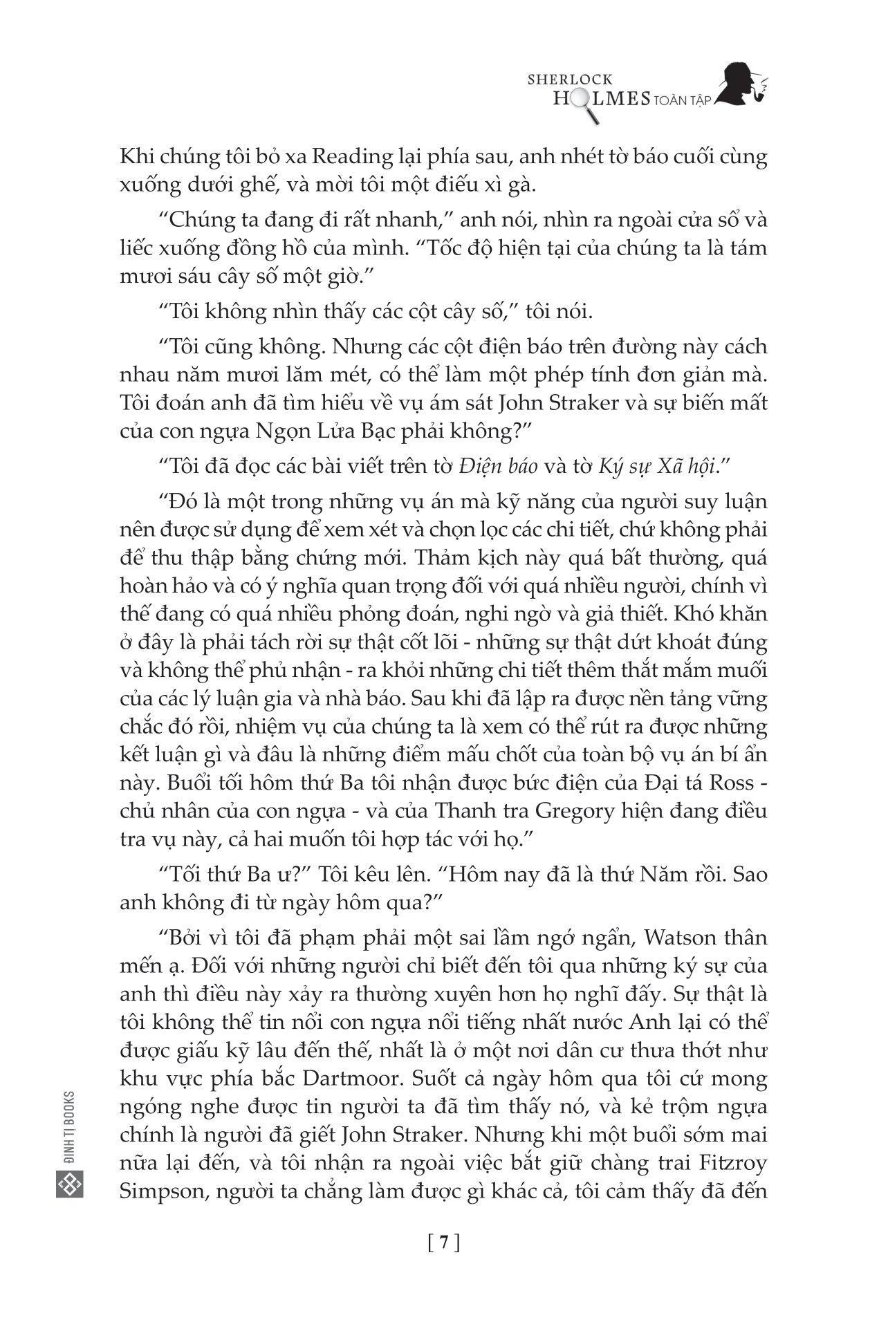 Sherlock Holmes Toàn Tập - Tập 2