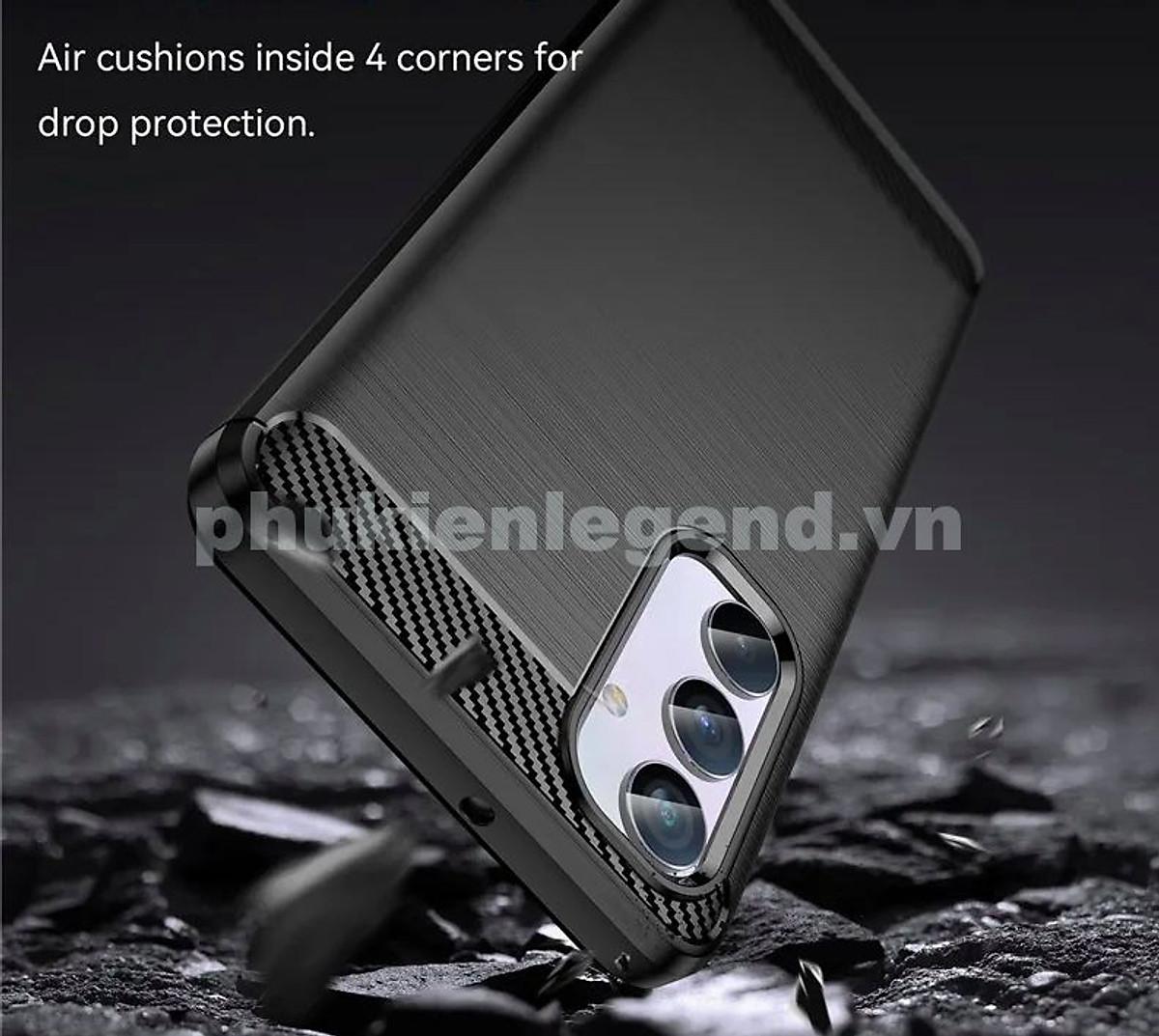 Ốp lưng chống sốc vân kim loại cho Samsung Galaxy M54 hiệu Likgus (chuẩn quân đội, chống vân tay) - hàng nhập khẩu