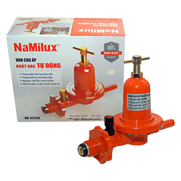 Bộ van gas cao áp tự động an toàn Namilux NA-537SH - Hàng chính hãng