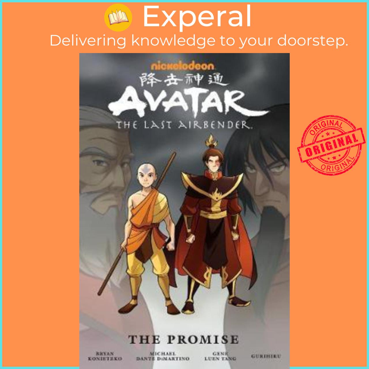 Sách - Avatar: The Last Airbender - The Promise Omnibus by Bryan Konietzko
