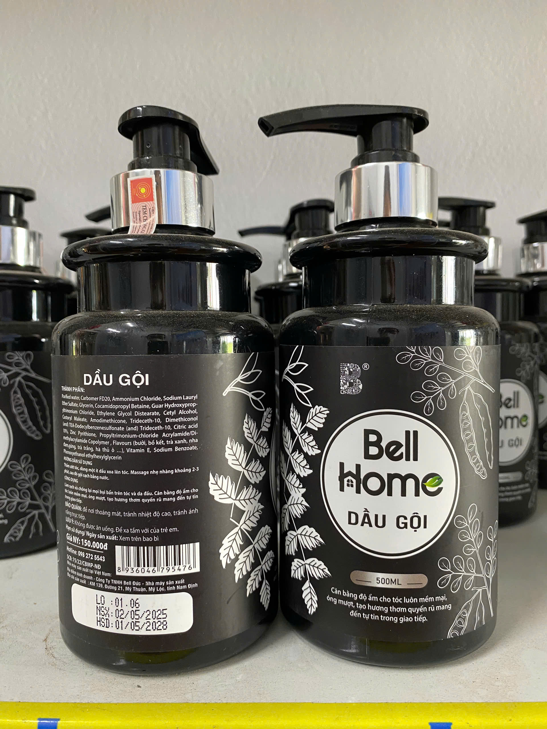 Dầu Gội Công Nghệ Sinh Học Bell Home Thảo Dược Ngủ Ngon 500ML
