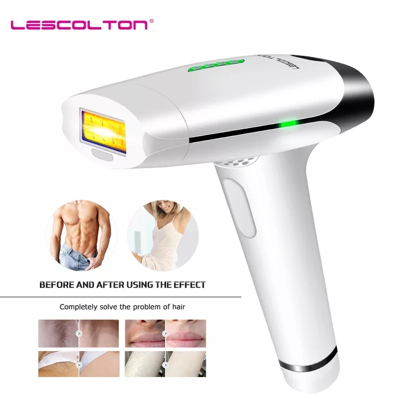 Máy triệt lông cá nhân công nghệ cao  Lescolton t009 IPL Laser ( đi kèm có phíc cắm đa năng )