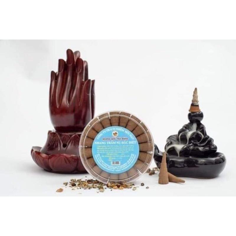 NHANG NỤ TRẦM HƯƠNG/CAO CẤP/45 VIÊN/ NGUYÊN CHẤT/ THƠM DỊU NHẸ /XÔNG NHÀ/TÂY UẾ VƯỢNG TÀI