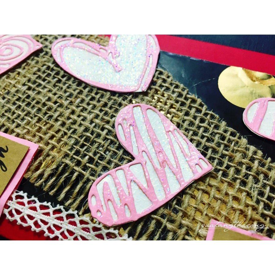 Thiệp Valentine tim
