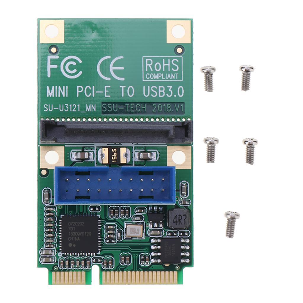 PCI- to 19/20-Pin USB 3.0 Expansion Card, for  /Win 8