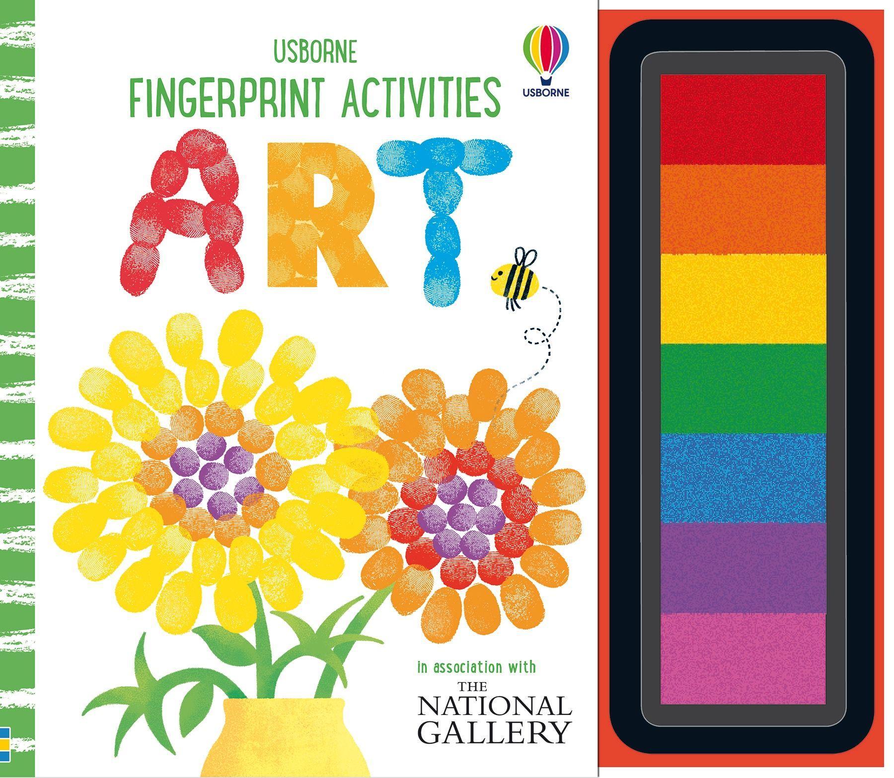 Sách ngoại văn: Fingerprint Activities Art