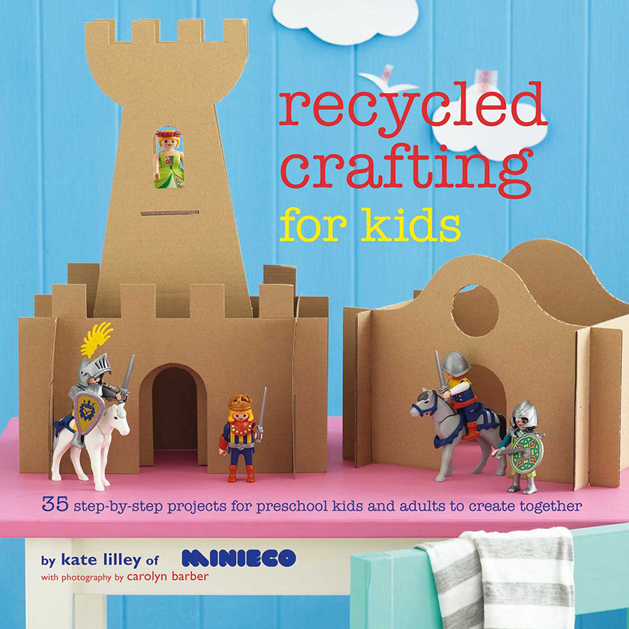 Recycled Crafting for Kids: 35 Step-by-Step Projects for Reschool Kids and Adults to Create Together (Paperback)