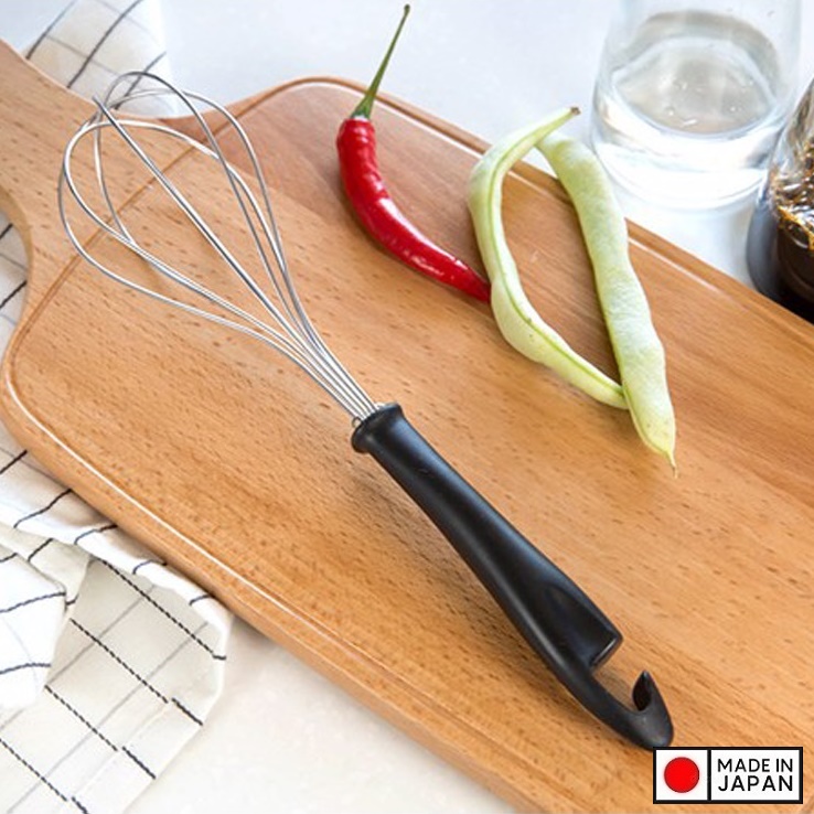 Dụng cụ đánh trứng tạo bọt Echo Lucido 26cm - Made in Japan
