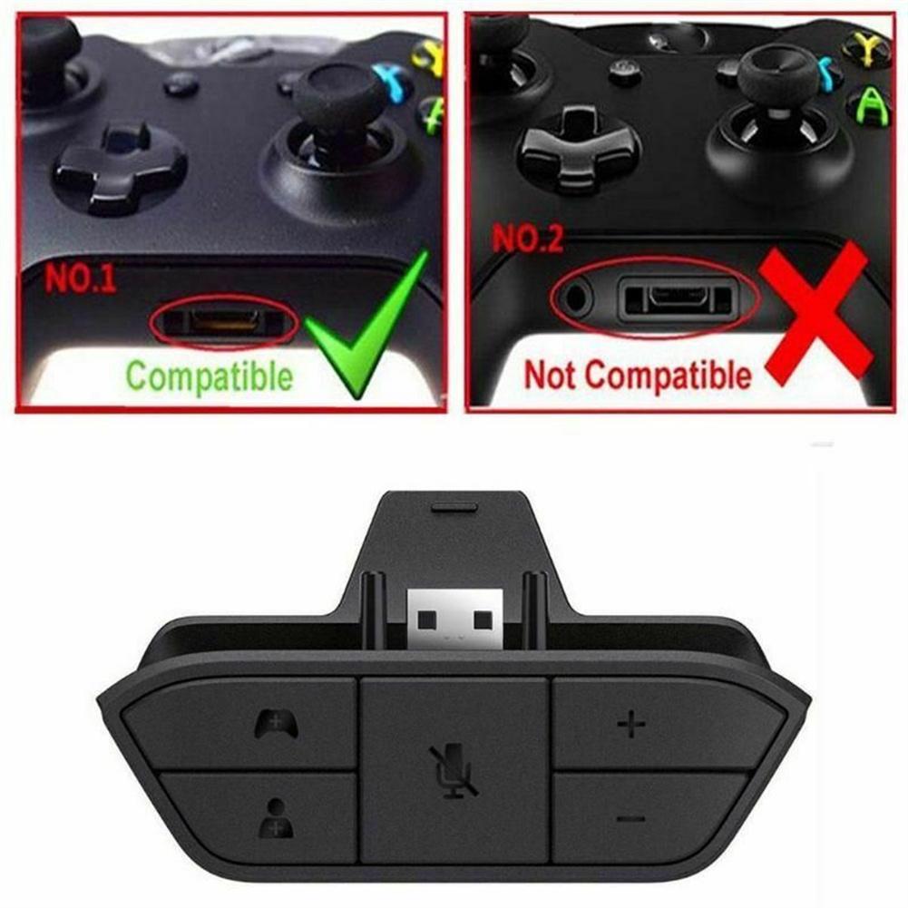 Stereo Headphone Adapter Dust-proof Wear-resistant Connector Compatible For Xbox One