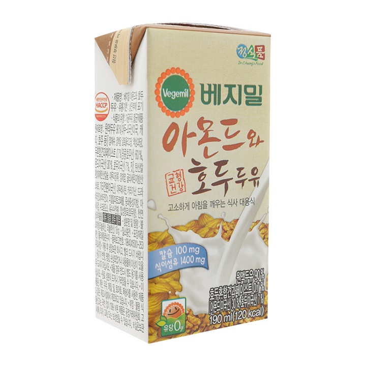 Sữa đậu nành Vegemil 190ml thùng 16 hộp