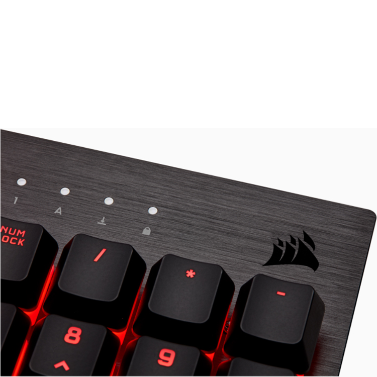 Bàn phím Corsair K60 PRO-Mx VIOLA-Red LED - Hàng chính hãng