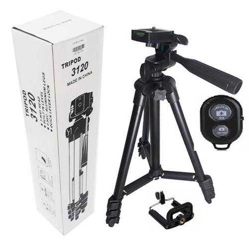 Gậy Chụp Hình 3 Chân Tripod 3120 kèm remote chụp hình