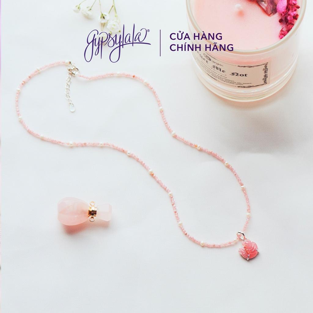 Dây Chuyền Mini Hồ Ly XXS bọc bạc nhiều màu SP004656 Gypsy.lala