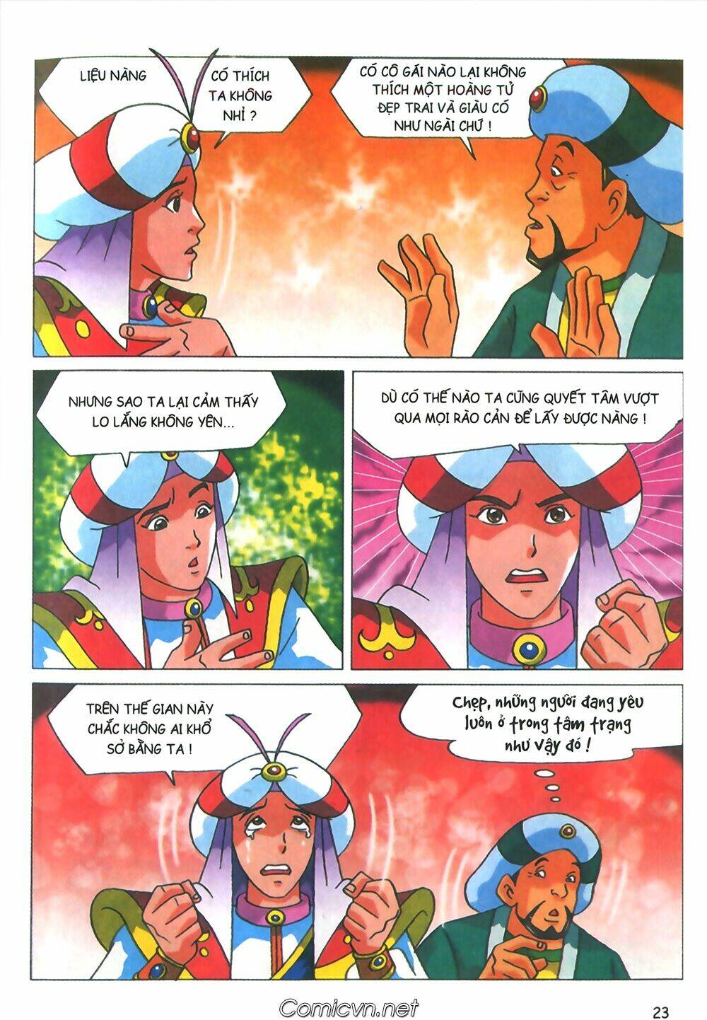 nghìn lẻ một đêm màu chapter 9 22