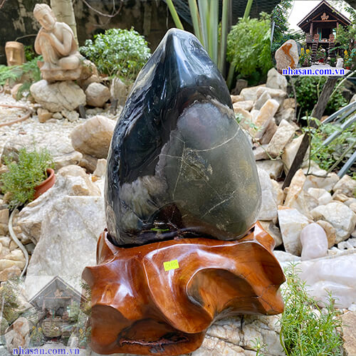 Trụ đá canxedon chuyển mã não giúp tâm trạng hứng khởi và vui vẻ cho ngày mới thêm động lực CXD95 nặng 14kg kích thước 42x23x9