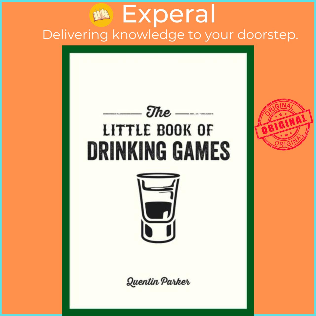 Sách - The Little Book of Drinking Games by Quentin Parker (UK edition, paperback)