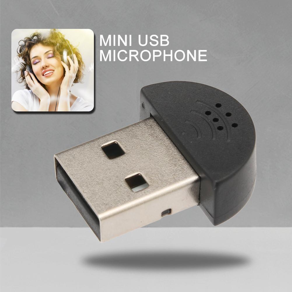 Mini Microphone USB 2.0 - Mic Không Dây Dành Cho Máy Tính Laptop , PC - Nhỏ Gọn, Thu Âm Tốt