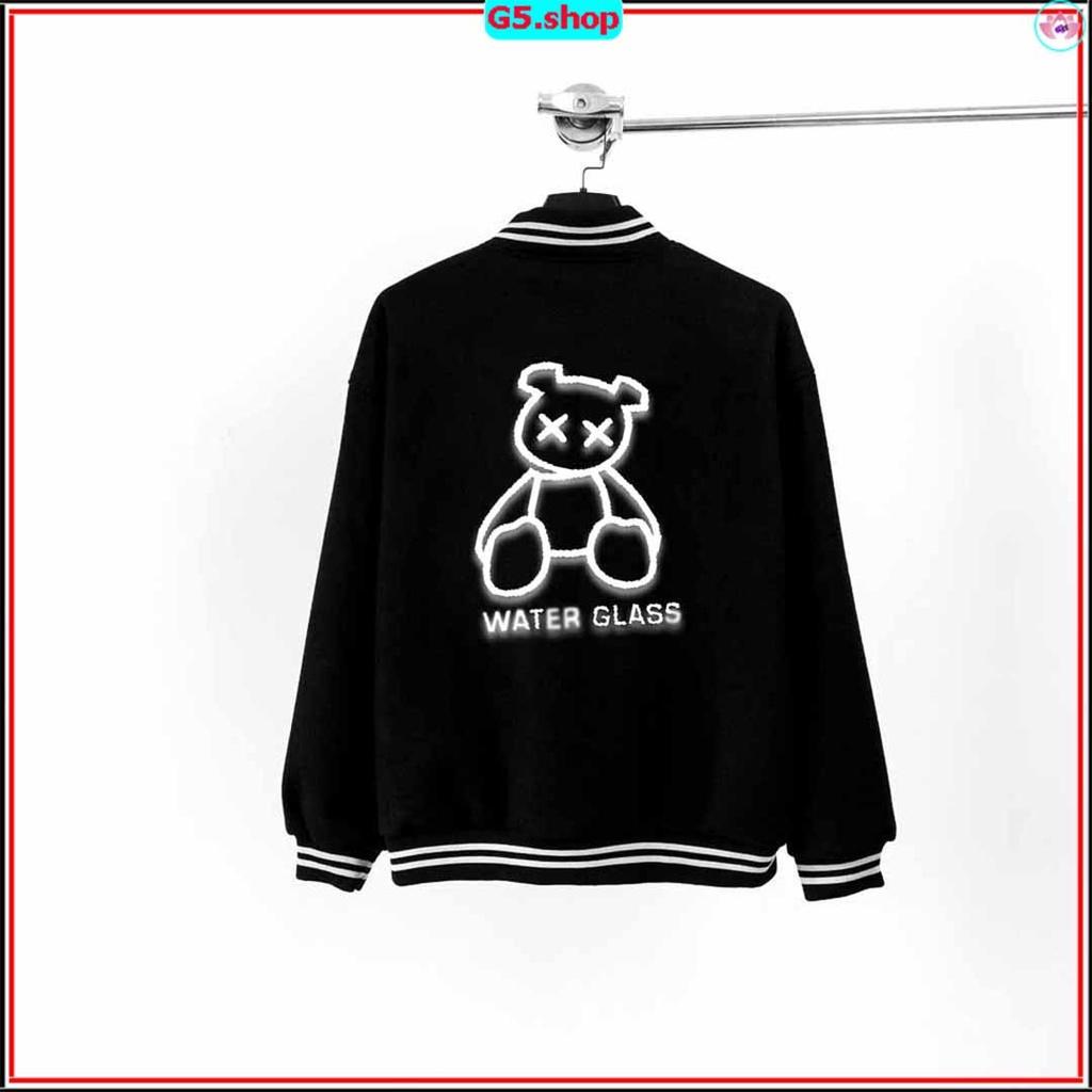 Áo Khoác Bomber Jacket Phản Quang 2 Lớp Họa Tiết ép hình Đẹp Có Ảnh Thật - gió chống nắng Nam Nữ Hót Trend G5