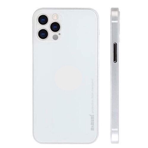 Ốp Lưng Cho Iphone 12 Pro Max 6.7 Hiệu Memumi Tpu Siêu Mỏng 0.3 Mm - Hàng Nhập Khẩu - Trắng Nhám