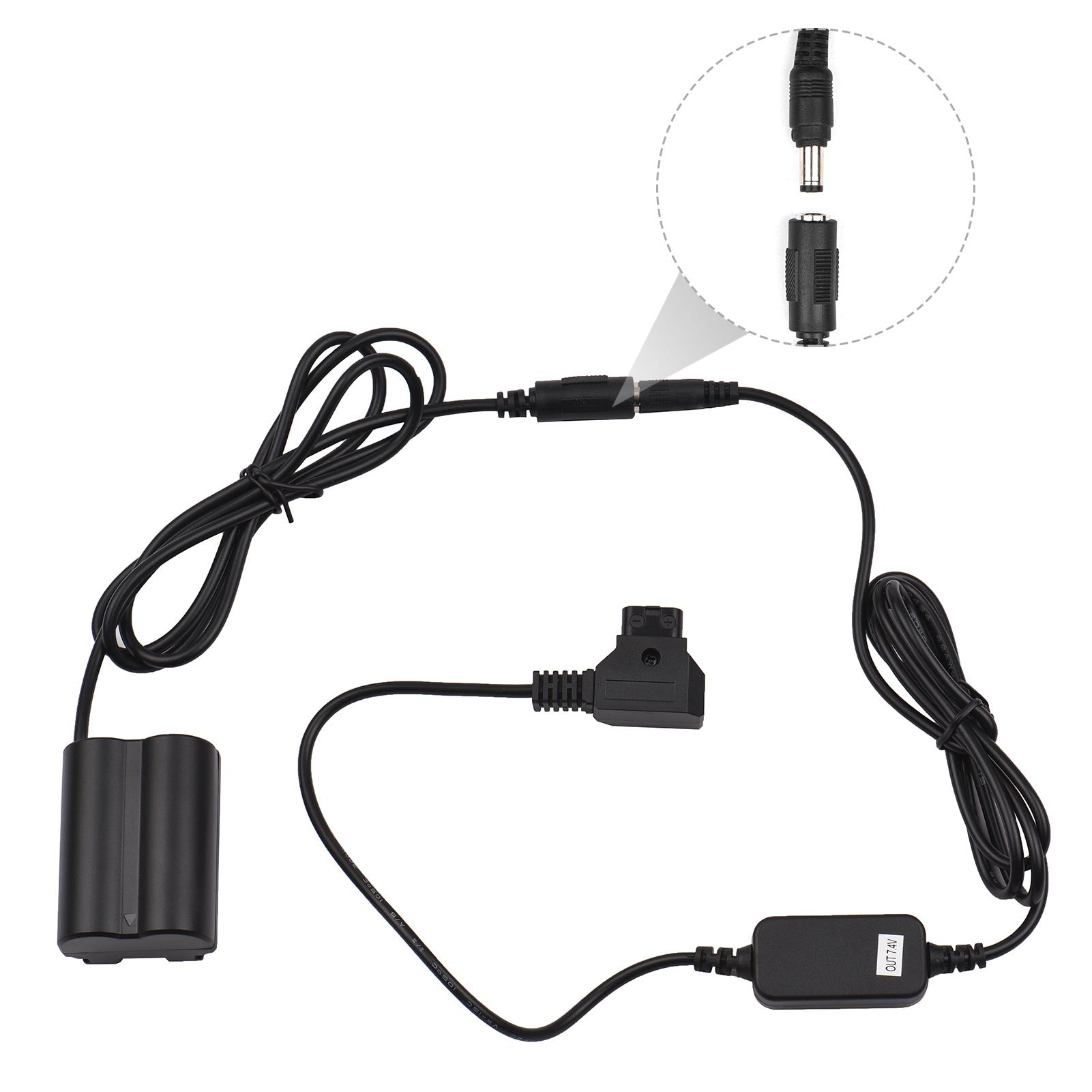 V-Mount D-TAP Power Adapter Cable to CP-W235 Dummy Battery DC Coupler Charger Replacement for Fujifilm X-T4