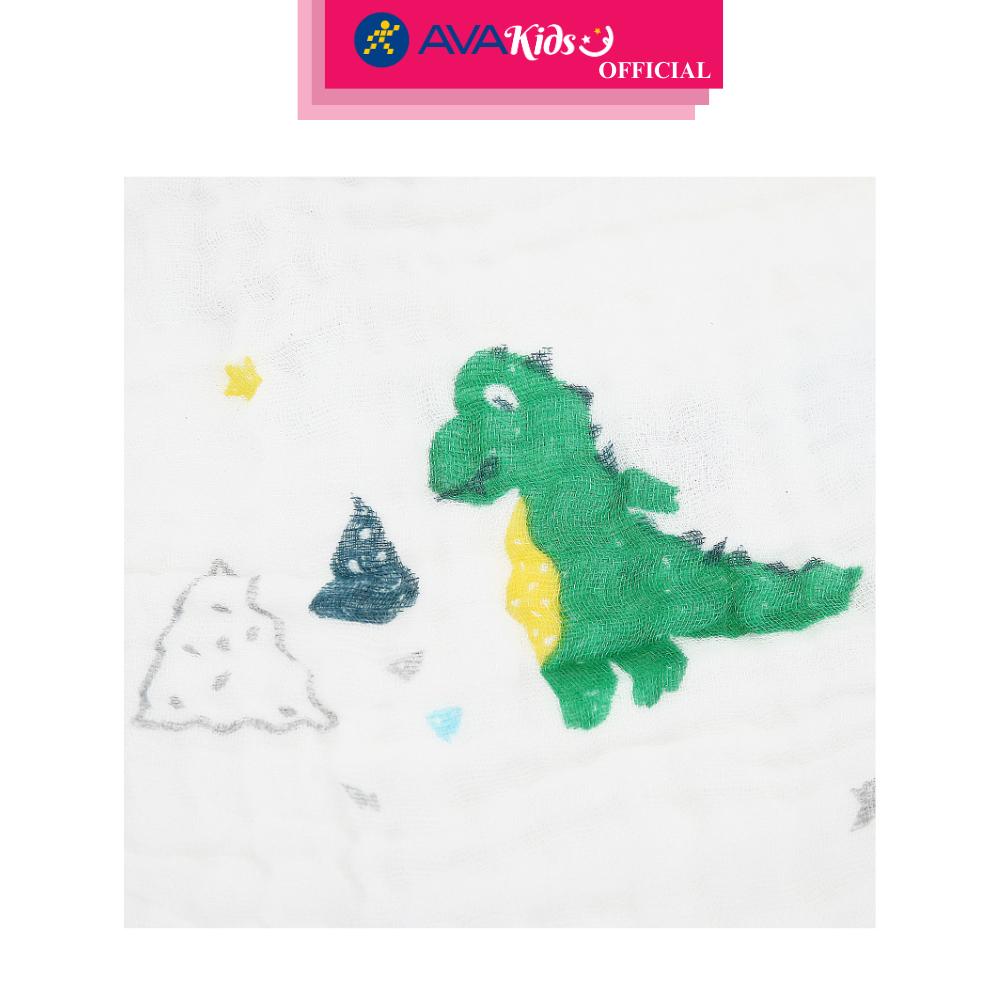 Khăn tắm xô cotton TOP KIDS 5 lớp 110x110 cm - Màu ngẫu nhiên