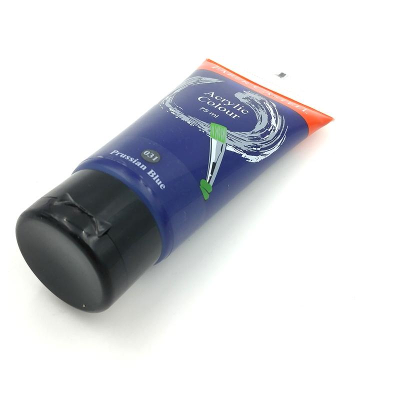Tuýp Màu Vẽ ACRYLIC 75ML PRUSSIAN BLUE Faber-Castell 187551 (Xanh Phổ)