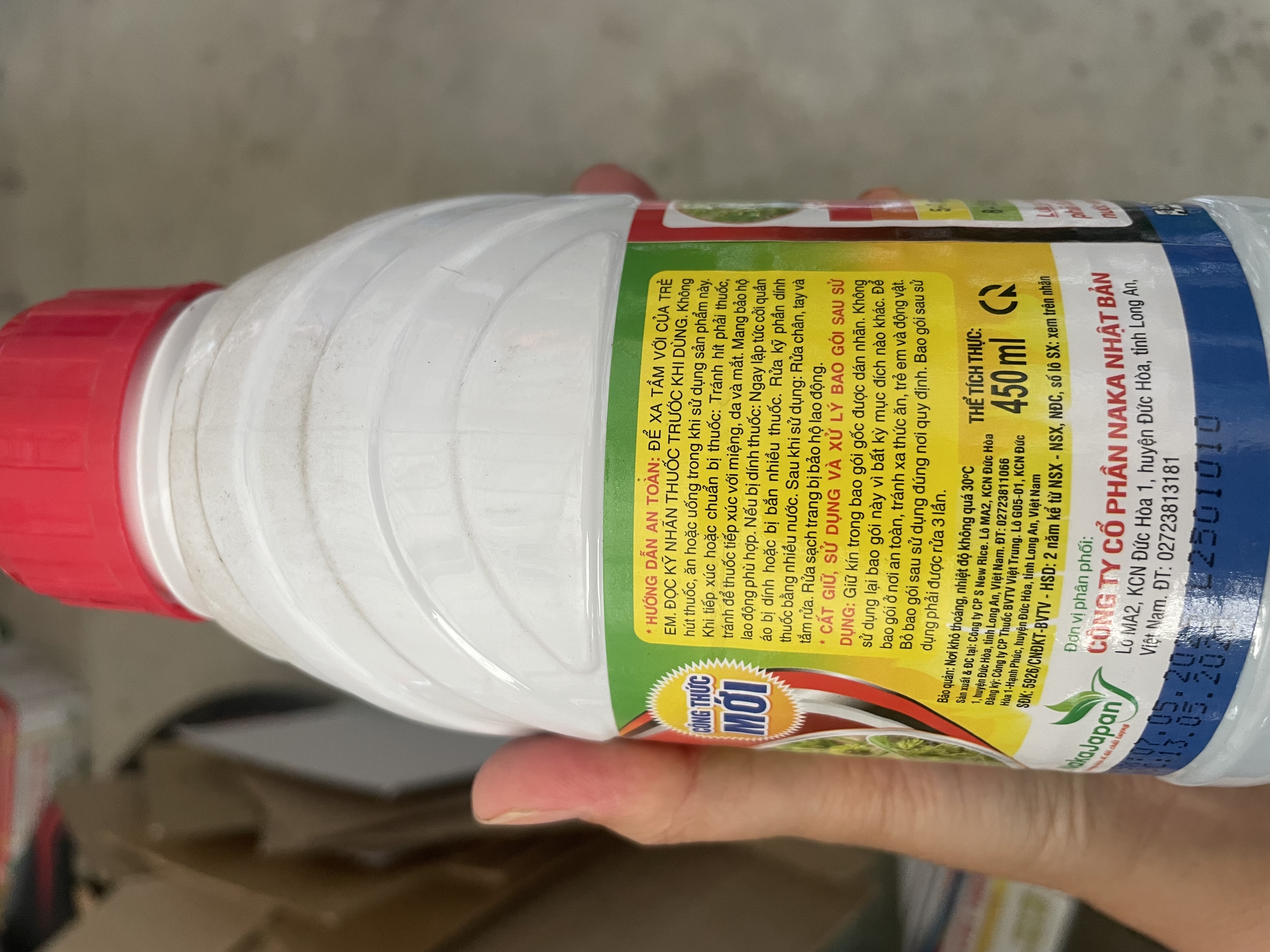Hoả Ngục 450ml thuốc trừ cỏ chác lác, Cỏ đuôi phụng, cỏ lồng vực, rau mác, rau bợ…..