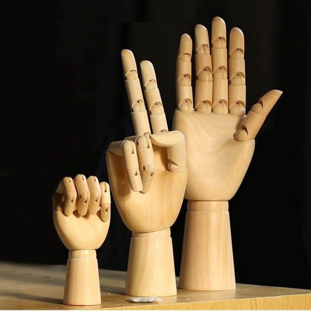 Bàn tay Gỗ vẽ Kiến trúc Mannequin