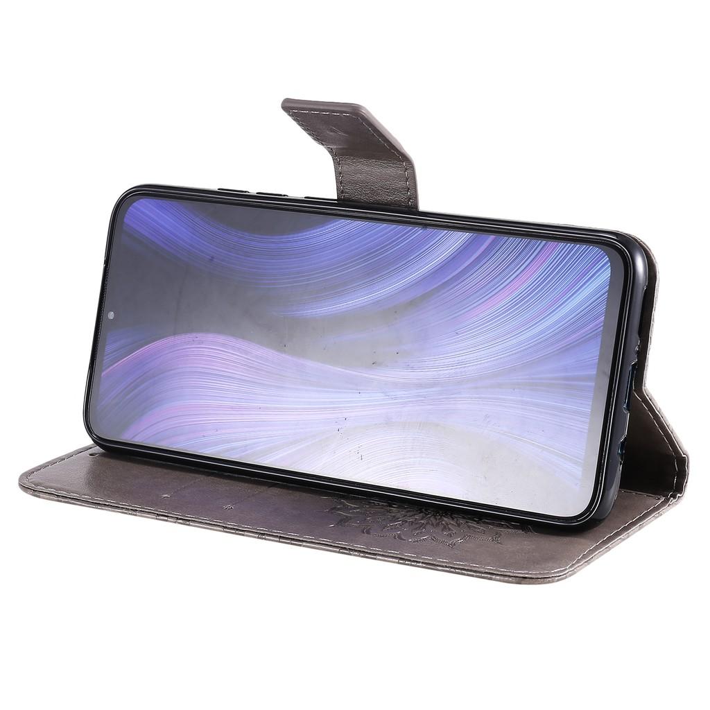 Bao da điện thoại PU mềm nắp lật kèm ví và ngăn đựng thẻ cho XIAOMI REDMI NOTE 9 PRO MAX NOTE 9S NOTE 8 PRO