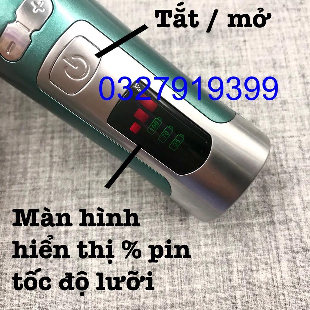 Tông đơ cắt tóc cao cấp S20 công suất 10W - tăng tốc