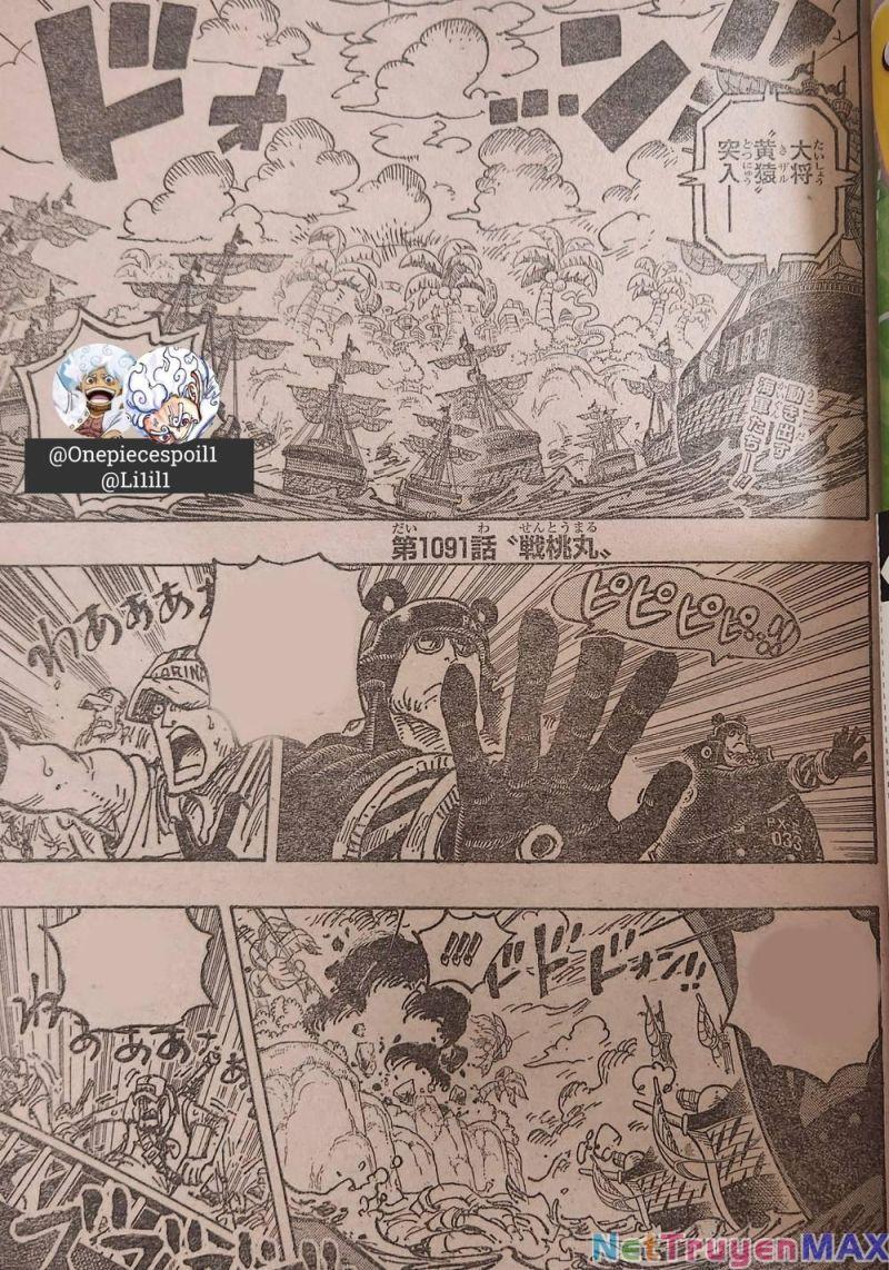 đảo hải tặc - one piece chapter 1091 2