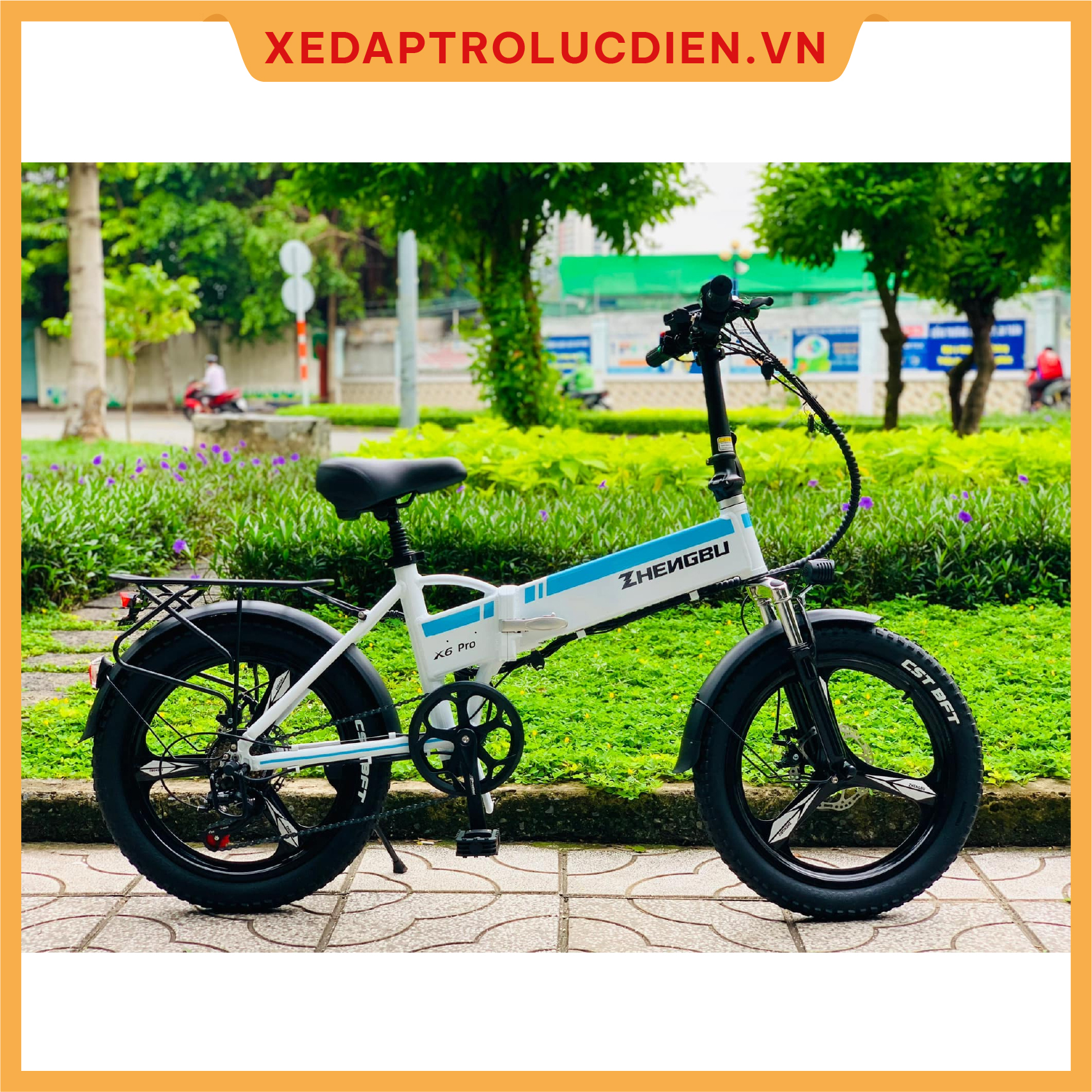 Xe đạp trợ lực điện Zhengbu X6 Pro Giá – Ưu đãi – Dịch vụ tốt nhất