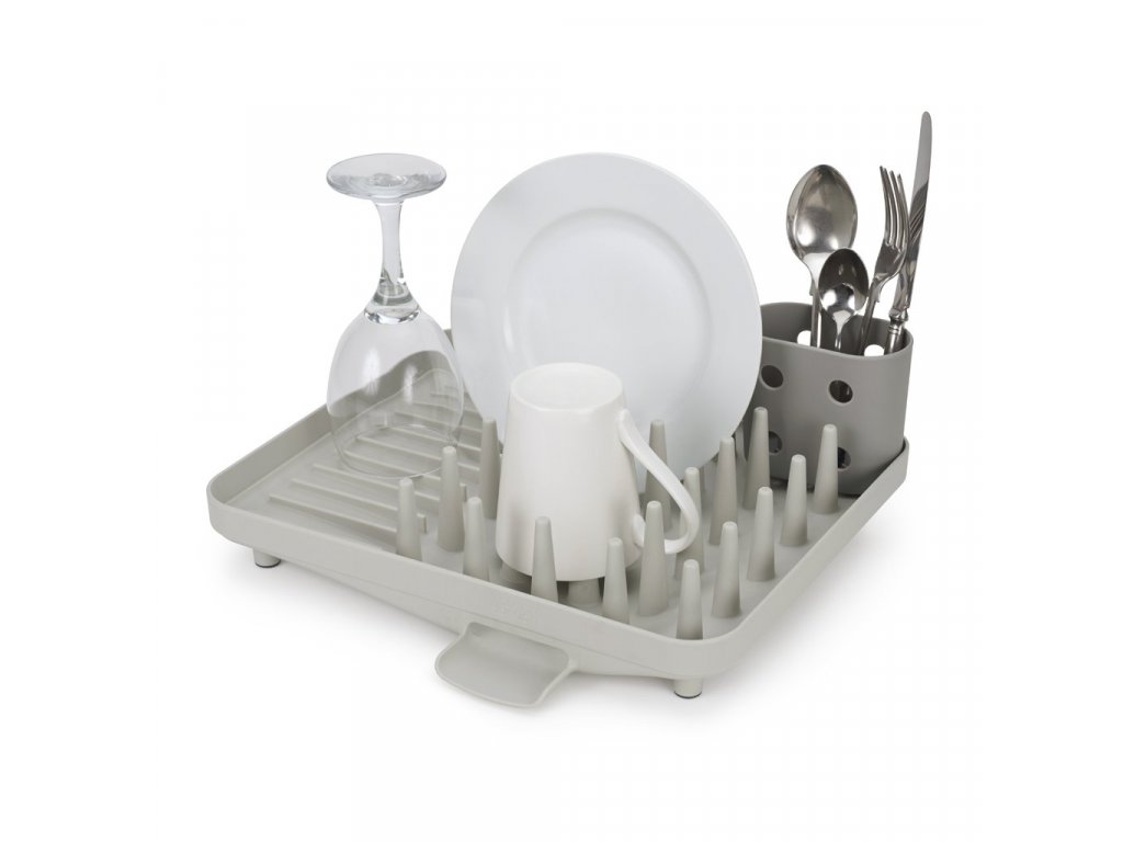 Giá úp bát đĩa Joseph Joseph 85151 Duo Compact Dish Rack - Grey hàng chính hãng