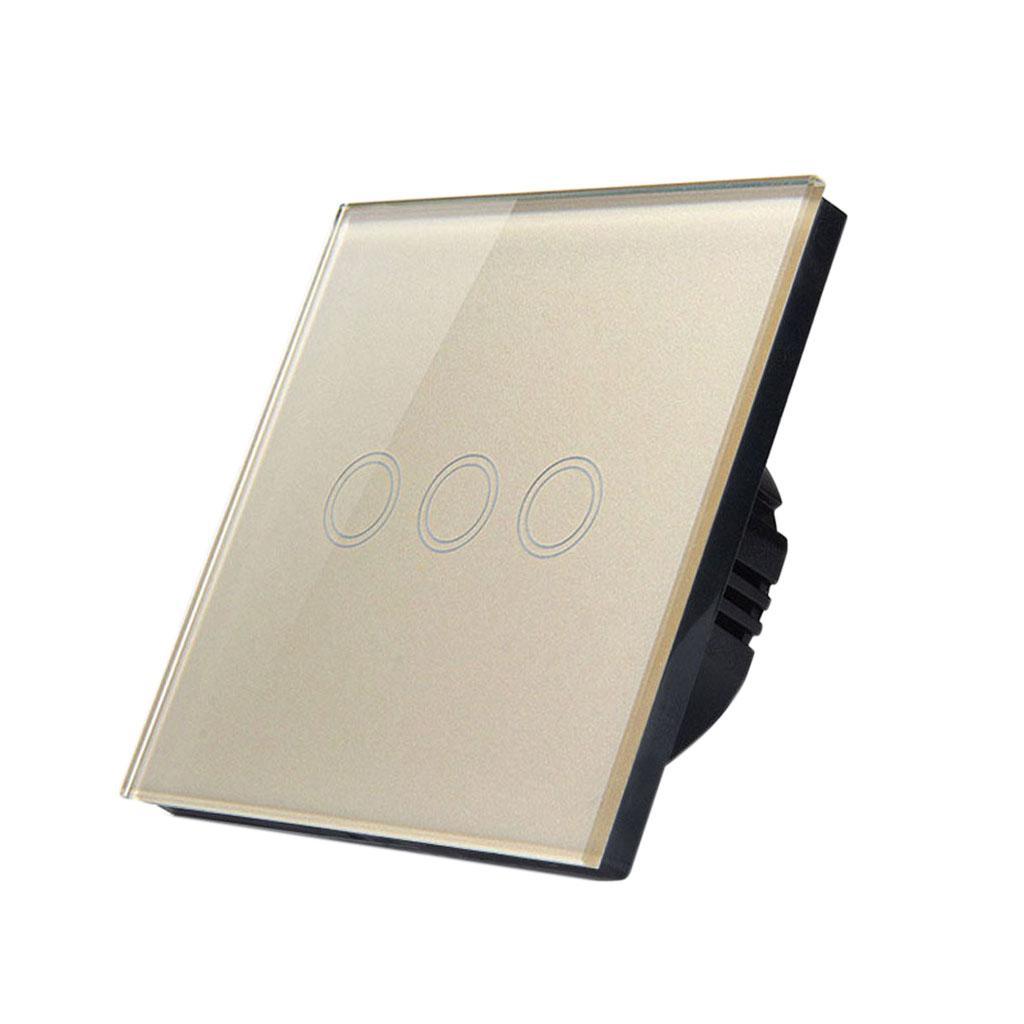 Touch Wall Switch with Wireless Remote Controller Panel Switch