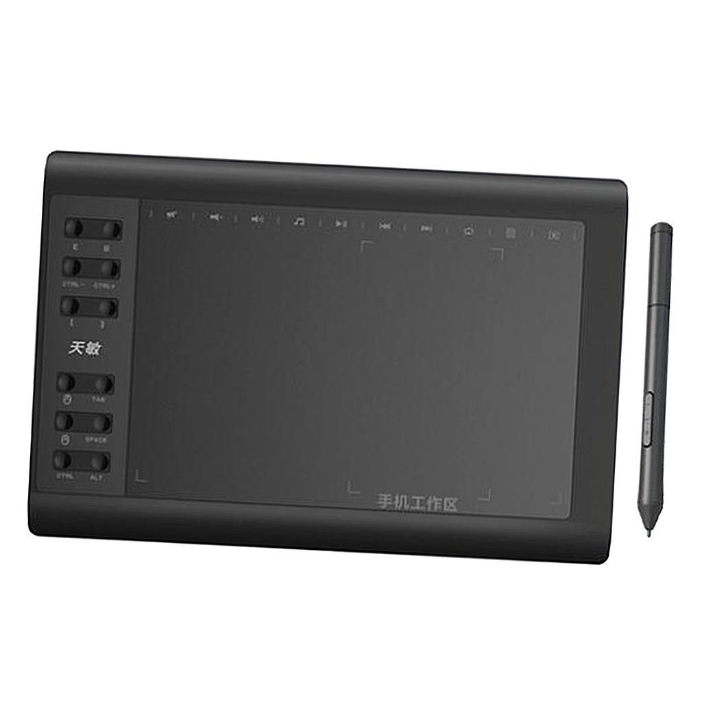 10" Digital Writing Drawing Tablet Handwriting Pad Electronic Graphic Board
