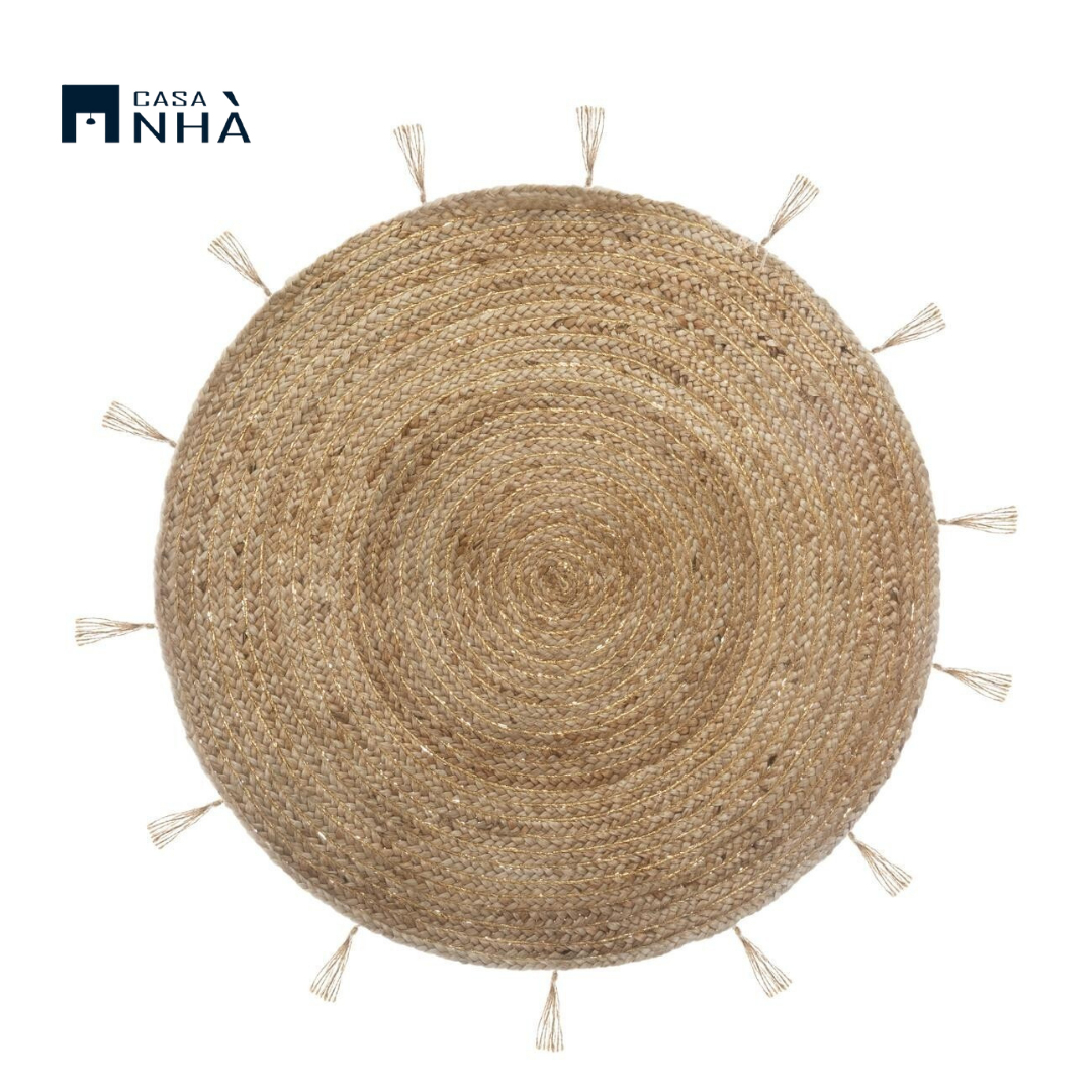 Thảm đay trang trí nhà cửa LIREX ROUND CARPET D80cm