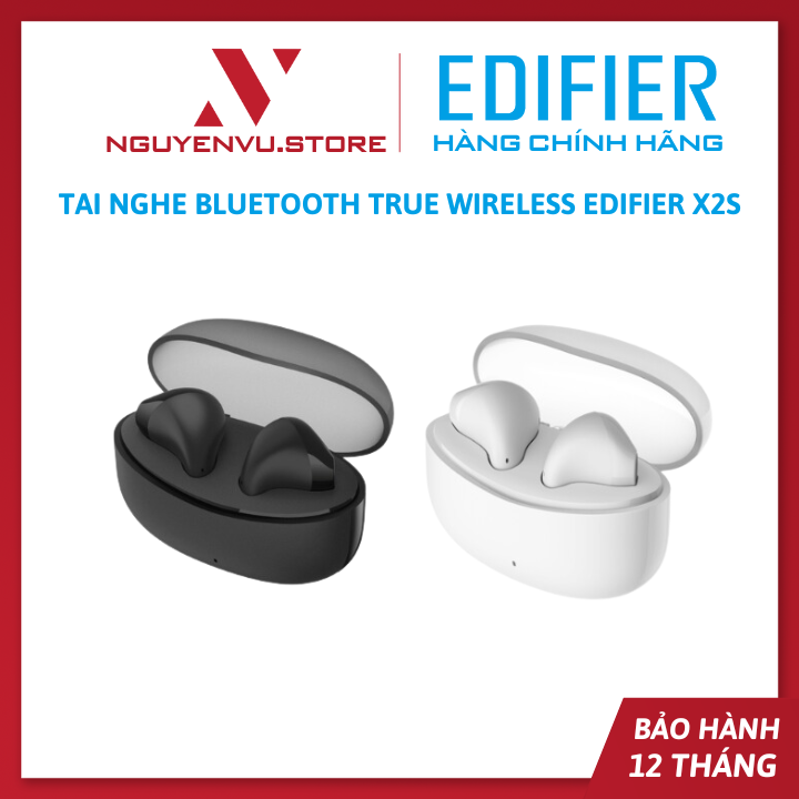 Tai Nghe Bluetooth Edifier X2S | Chống Nước Chống Bụi IP54 - Hàng Chính Hãng