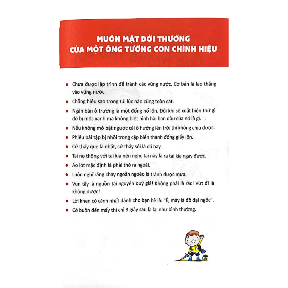 Sách Chuyện thường ngày của ông tướng tiểu học