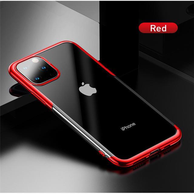 Ốp lưng viền màu mạ crom cho iPhone 11 Pro Max hiệu Baseus Glitter - Hàng nhập khẩu